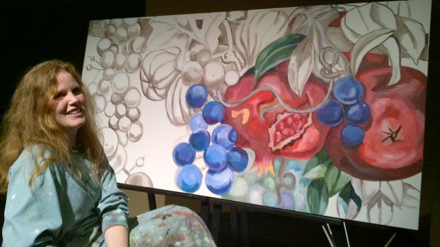 Bearing "Fruit" in artist-in-residence program